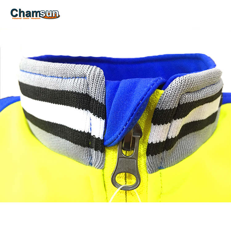 Kids softshel jkt with stand collar