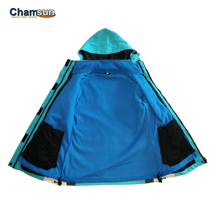 Women 3 in 1 jkt with zip off hood